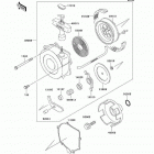 Bayou 250 (KLF250-A2) Ручной стартер