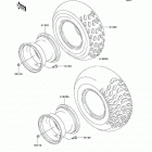 KFX 250 Mojave (KSF250-A18) Колеса,покрышки