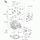 KFX 250 Mojave (KSF250-A18) Головка цилиндра