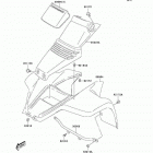 KFX80 (KSF80-A2) Переднее крыло(ья)