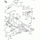 Prairie 650 4X4 Advantage Classic (KVF650-B2) Рама ,крепежные детали