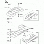 Prairie 360 (KVF360-B2) Багажник-кузов