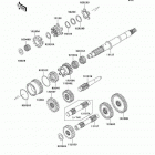 Prairie 360 (KVF360-B2) Трансмиссия