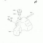 KFX50 (KSF50-A2) Маслянный бак