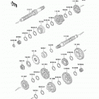 KFX 250 Mojave (KSF250-A18) Трансмиссия