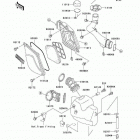 KFX 250 Mojave (KSF250-A18) Воздухозаборник
