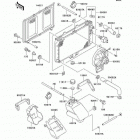 KFX 250 Mojave (KSF250-A18) Радиатор