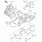 Bayou 300 (KLF300-B16) Крепление двигателя