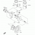 KFX80 (KSF80-A2) Коленвал