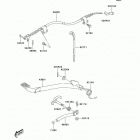 KFX80 (KSF80-A2) Педаль тормоза