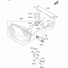 KFX400 (KSF400-A1) Taillight(s)(cn)(a1)