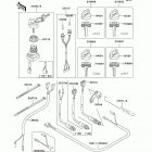 Bayou 300 (KLF300-B17) Замок зажигания