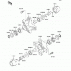 Bayou 300 (KLF300-B17) Переднее колесо