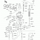 Bayou 250 (KLF250-A2) Карбюратор