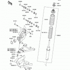 Brute Force 650 4x4 (KVF650-D1) Подвеска