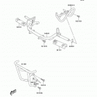 KFX80 (KSF80-A2) Подножки