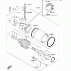 KFX400 (KSF400-A2) Стартер