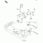 Prairie 360 (KVF360-B2) Педаль тормоза