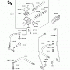 CANADA ONLY (KLF300-C16) Главный тормозной цилиндр,передний