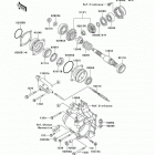 Bayou 300 (KLF300-B17) Передняя коническая зубчатая передача
