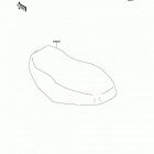 Prairie 650 4X4 (KVF650-A2) Сидение