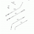 CANADA ONLY (KLF300-C16) Тросы управления