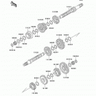 Bayou 300 (KLF300-B17) Трансмиссия