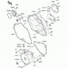 Bayou 300 (KLF300-B17) Крышки двигателя