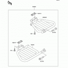 CANADA ONLY (KLF300-C16) Optional parts(footrests)
