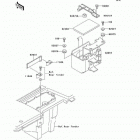 Bayou 300 (KLF300-B17) Рама ,крепежные детали