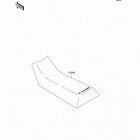 KFX 250 Mojave (KSF250-A18) Сидение