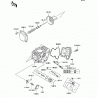 Brute Force 650 4x4 (KVF650-D1) Карбюратор в разборе