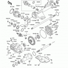 CANADA ONLY (KLF300-C16) Drive shaft(rear)