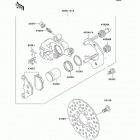 KFX 250 Mojave (KSF250-A16) Front brake(ksf250-a15-a17)