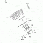 Prairie 360 (KVF360-B2) Цилиндр и поршни