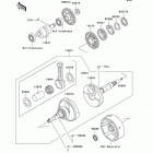 CANADA ONLY (KLF300-C16) Коленвал