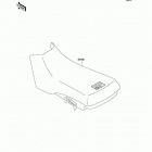 Bayou 300 (KLF300-B17) Сидение