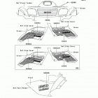 Prairie 650 4X4 (KVF650-A2) Decals(green)