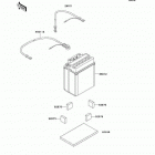 Prairie 360 (KVF360-B2) Optional parts(cn)(battery)