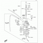 KFX80 (KSF80-A2) Карбюратор
