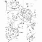 KFX 250 Mojave (KSF250-A18) Крышки двигателя