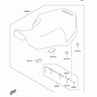 KFX80 (KSF80-A2) Сидение