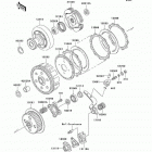 Bayou 300 (KLF300-B17) Сцепление