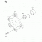 Prairie 360 (KVF360-B2) Задняя ступица колеса