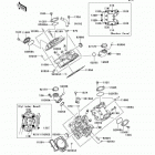 Prairie 650 4X4 (KVF650-A2) Головка цилиндра