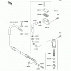 KFX 250 Mojave (KSF250-A18) Задний торм цилиндр
