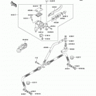 Prairie 650 4X4 (KVF650-A2) Главный тормозной цилиндр,передний