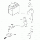 KFX80 (KSF80-A2) Система зажигания