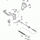 KDX200 (KDX200-C2) Педаль тормоза