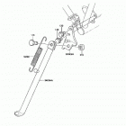 KX60 (KX60-B3) Подножка